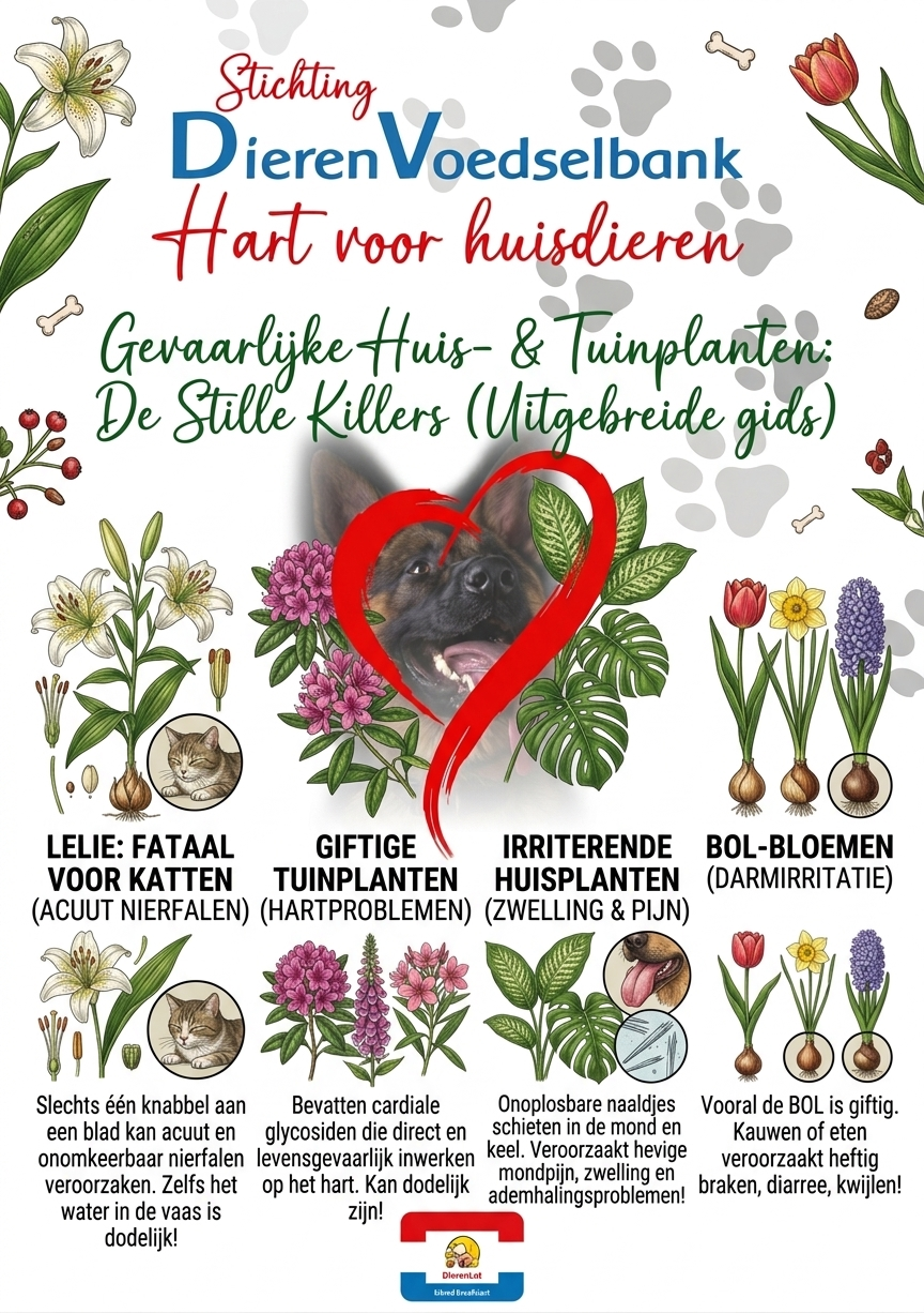 Grote sluipmoordenaar in huis & tuin.